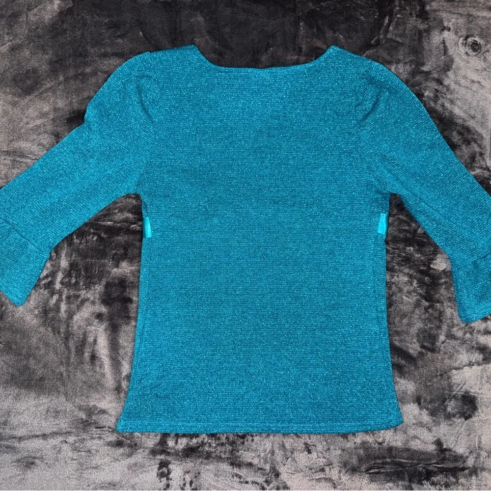 Dollie & Me Teal Dressy Outfit with Matching Doll Dress w/ DISCOUNTED SHIPPING - Picture 6 of 16